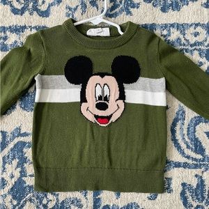 Mickey Mouse Boys Sweater 2t